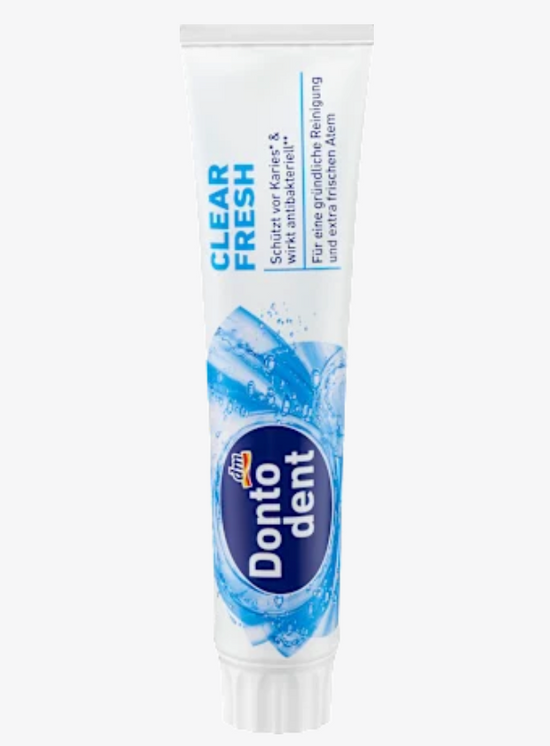 Dentodent - Dentifrice Clear Fresh, 125 ml