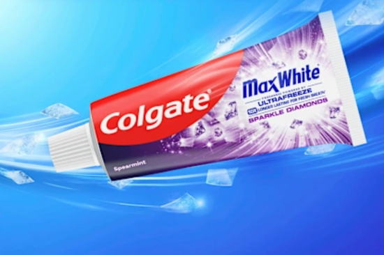 Colgate - Dentifrice Max White Sparkle Diamonds, 75 ml