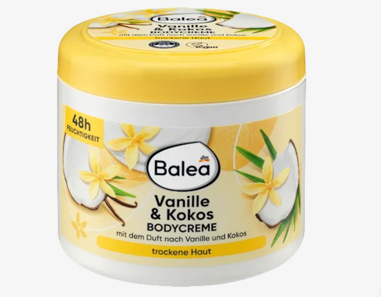 Baléa - Crème pour le corps Vanille & Coco, 500 ml