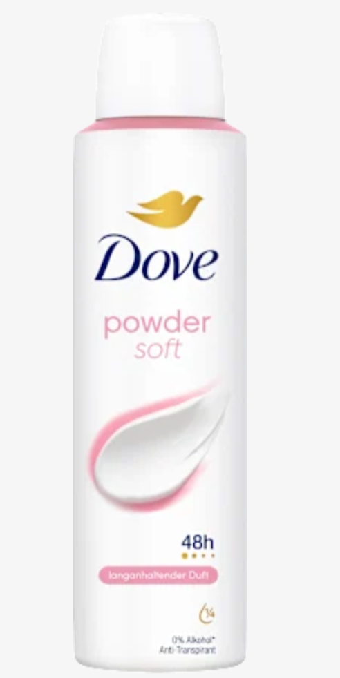Dove - Déodorant au parfum de rose et complexe de zinc, 150 ml