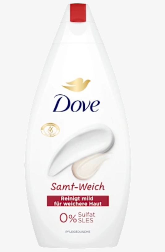 Dove - Douche de soin Velours-Doux, 450 ml