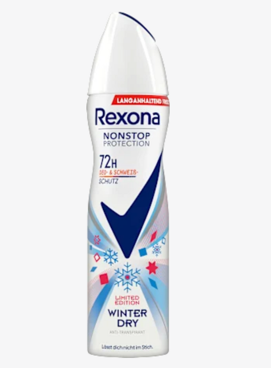 Rexona - Anti-transpirant Déodorant Nonstop Protection Winter Dry, 150 ml