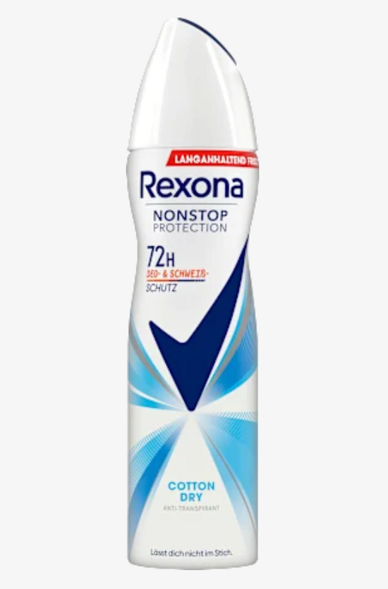 Rexona - Anti-transpirant Déodorant Nonstop Protection Cotton Dry, 150 ml