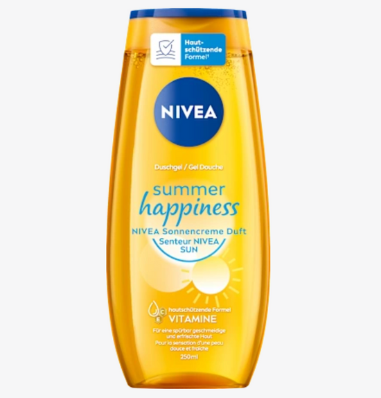 Nivea - Gel douche summer happiness, 250 ml