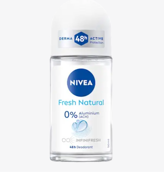 Nivea - Déo Roll-on Fresh Natural, 50 ml