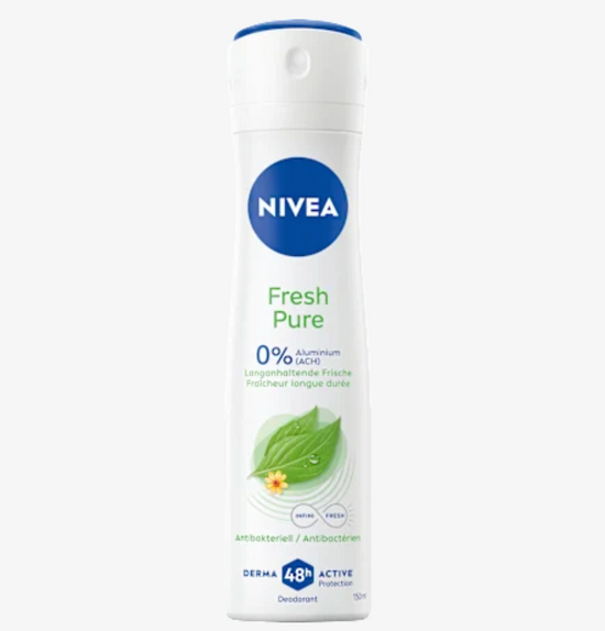 Nivea - Déodorant Spray Fresh Pure, 150 ml