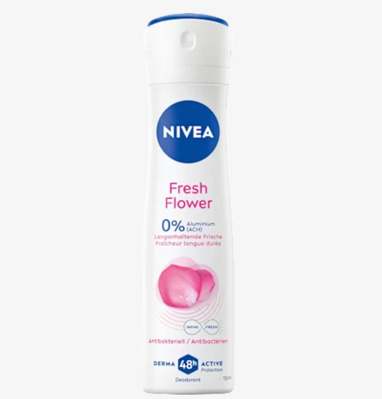 Nivea - Déodorant Spray Fresh Flower, 150 ml