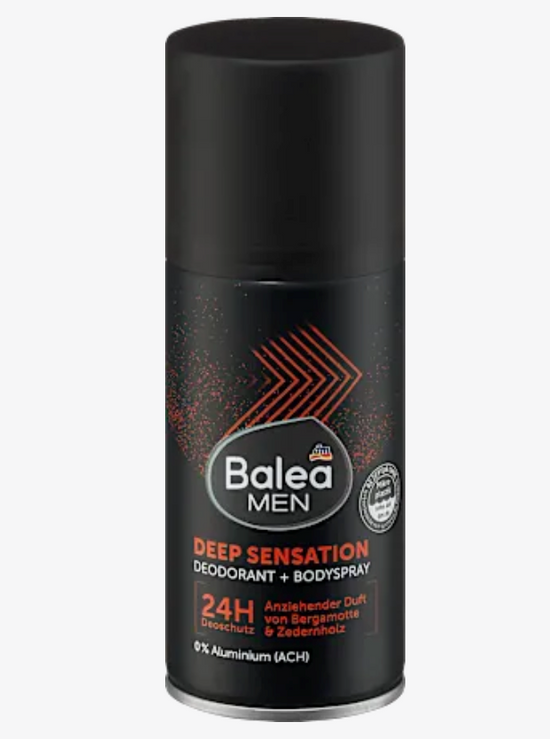 Balea - Déodorant spray Deep Sensation, 150 ml