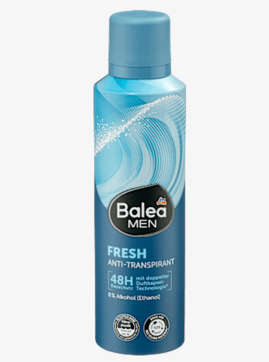 Balea - Déodorant spray Fresh, 200 ml