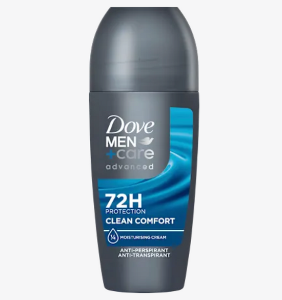 Dove - Déo roll-on Advanced Clean Comfort, 50 ml
