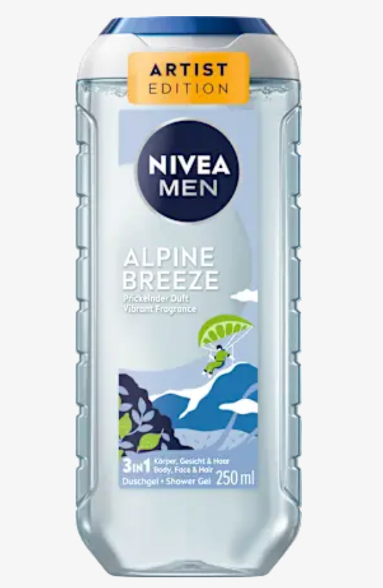 Nivea - Gel douche Alpine Breeze, 250 ml