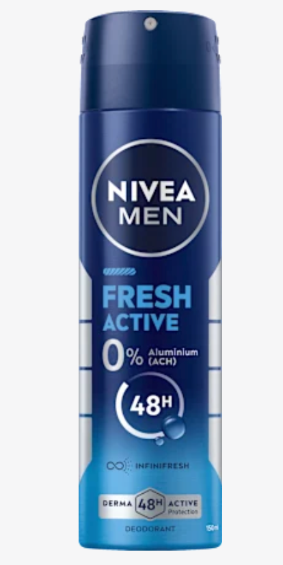 Nivea - Déodorant spray Fresh Active, 150 ml