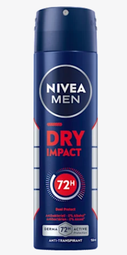 Nivea - Déodorant spray Dry Impact, 150 ml