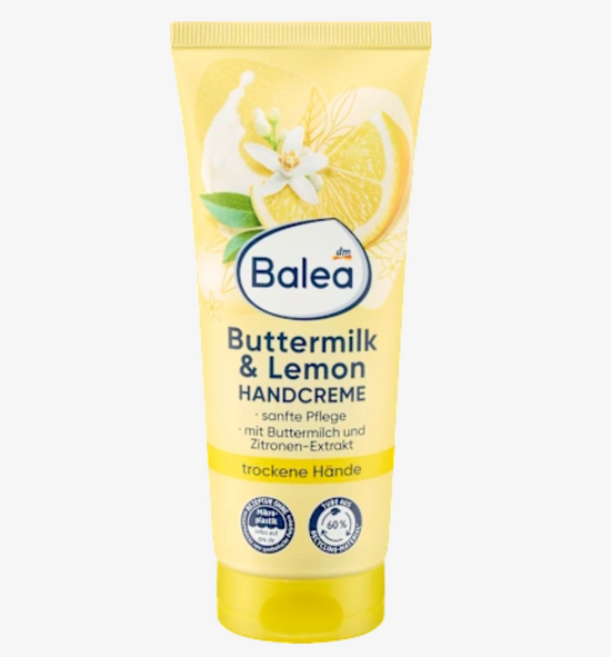 Baléa - Crème pour les mains Buttermilk & Lemon, 100 ml