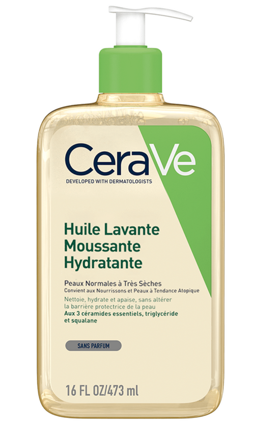 Cerave - Gel nettoyant pour le visage à l&