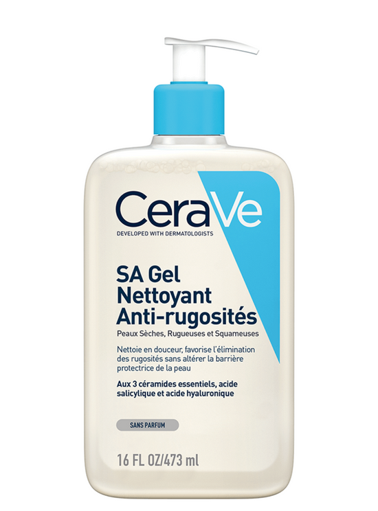Cerave - Gel nettoyant pour visage Anti-rugosités, 236 ml