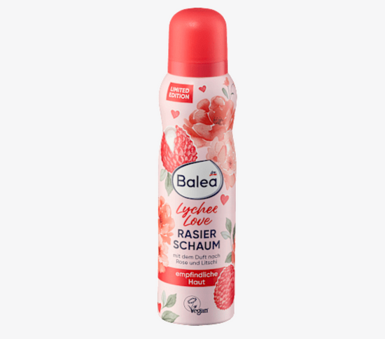 Balea - Mousse à raser Lychee Love, 150 ml