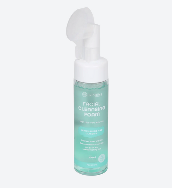 Skin Bliss - Mousse nettoyante visage avec brosse à l&