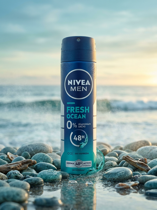 Nivea - Déodorant spray Fresh Ocean, 150 ml