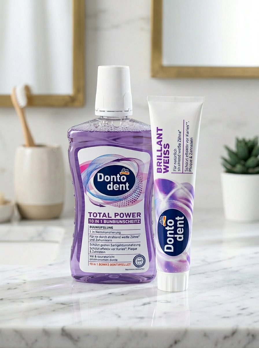 LE DUO DONTODENT – Bain de bouche & Dentifrice Fresh