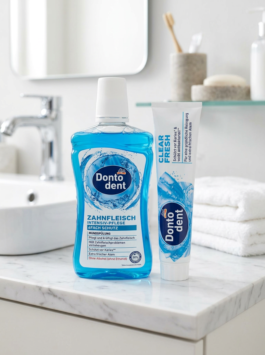 LE DUO DONTODENT – Bain de bouche & Dentifrice Fresh