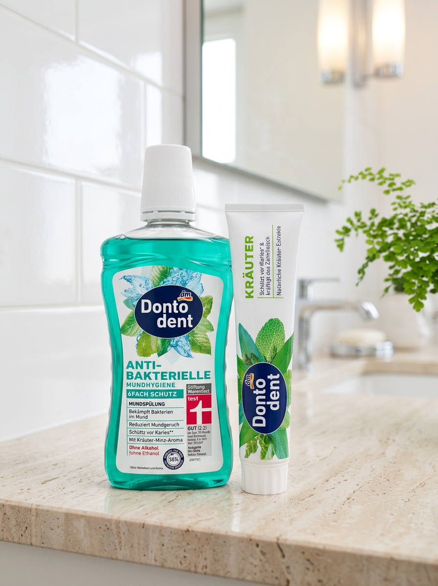 LE DUO DONTODENT – Bain de bouche & Dentifrice Fresh